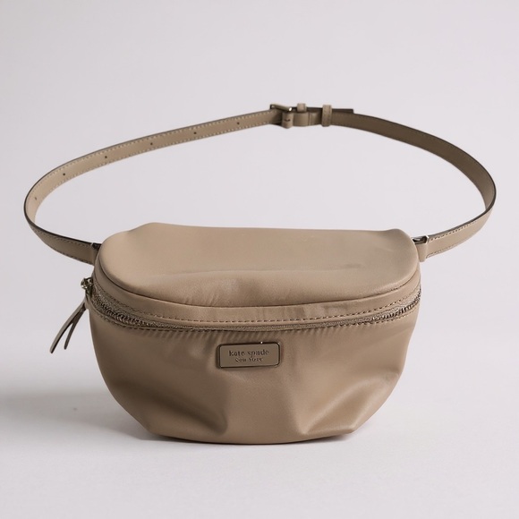 kate spade Handbags - Kate Spade Dawn Taupe Belt Bag